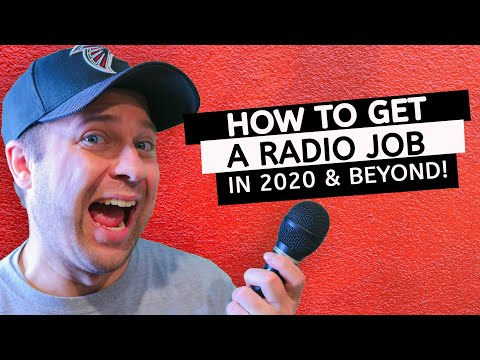 HOW TO BECOME A RADIO PERSONALITY IN 2020 AND BEYOND! Tips, Places to look for jobs & more!