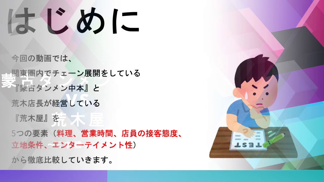 蒙古タンメン中本vs荒木屋 5本勝負 Youtube 蒙古タンメン中本vs荒木屋 5本勝負 Youtube