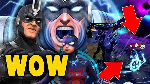 BLACK BOLT INCINERATES Spider Weaver | INSANE Room 5 Crucible Match | MARVEL Strike Force