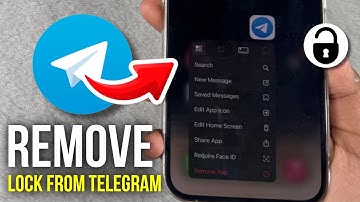 How to Remove Lock from Telegram App -  2025