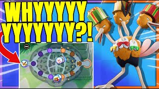 Can DRILL PECK DODRIO win a 4vs5 in Master Rank?! | Pokemon Unite