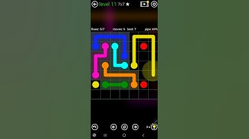 How To Solve Flow Free Classic Pack Level 11 7x7 Board Walk Through Solution Walkthrough