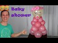 adornos para baby shower - gustavo gg - decoracion para baby shower - centro de mesa