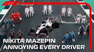 Nikita Mazepin annoying EVERY DRIVER feat. Netflix DTS