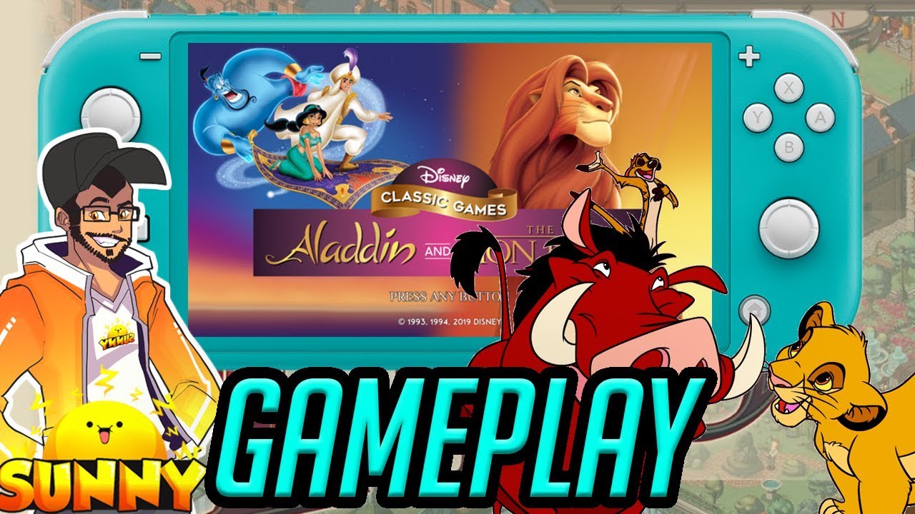 Disney Classic Games Aladdin And The Lion King Nintendo Switch