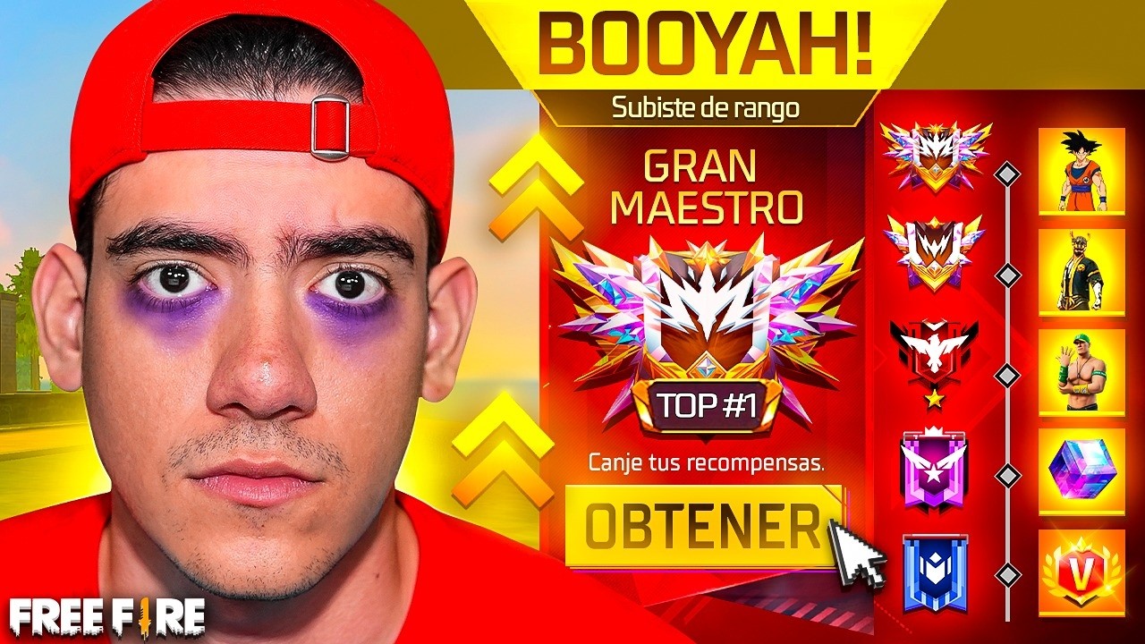 REINICIO LA TEMPORADA en FREE FIRE Y LLEGARE A GRAN MAESTRO !! - TheDonato