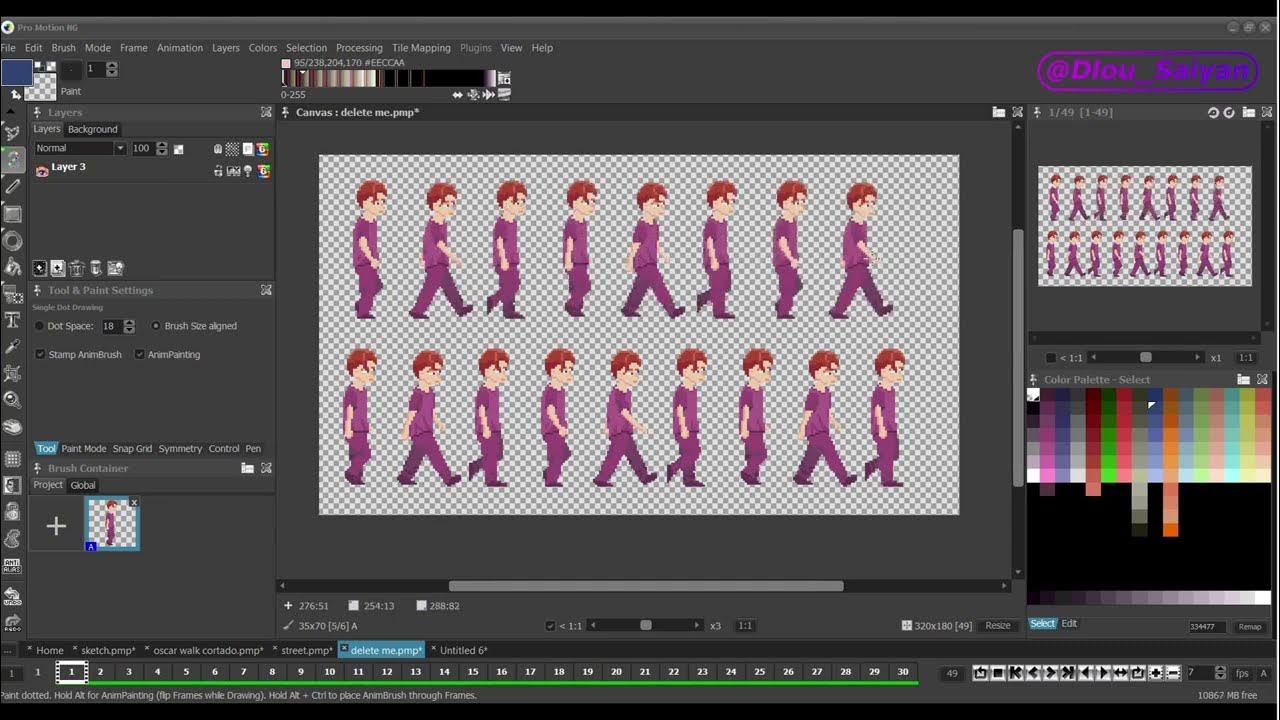 Brushes & Brush Animations in Pro Motion NG | Beginner Tutorial - YouTube