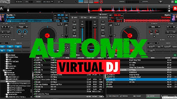 🎧 CREAR UN AUTOMIX CON VIRTUAL DJ (Mezclas AUTOMÁTICAS)