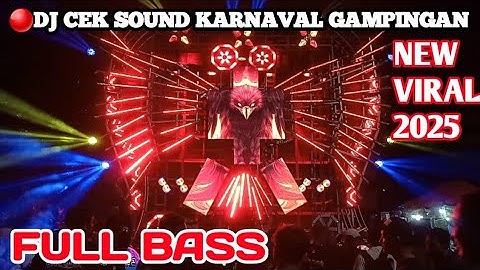 🔴THE BEST‼️DJ CEK SOUND HOREG FULL BASS AMUNISI KARNAVAL GAMPINGAN PAGAK TERBARU 2025@Rudi-sc1ct 