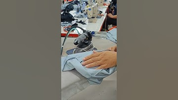 Công nhân Viking ủi dây kéo thân trước, sau, túi hông, lai áo, lai tay #shorts | Trang Nhã VIKING