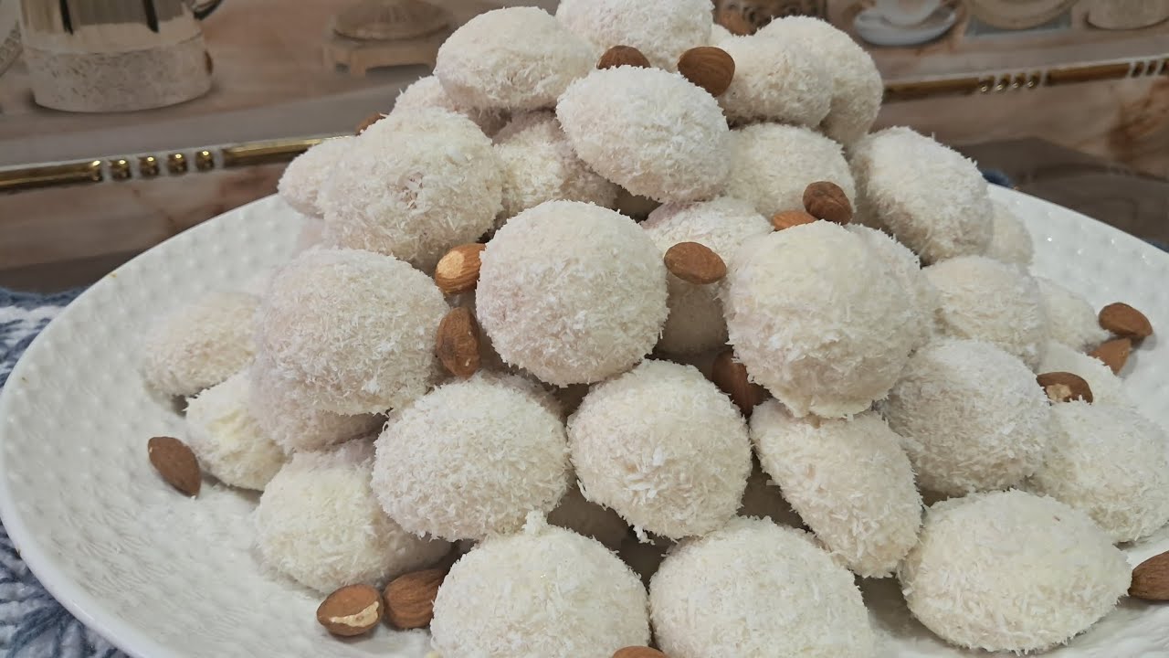 ☄️حلوة الرفايلو......ولا حلوة اللوزة كل واحد أش كيقول لها فيديو خاص للمبتدآت المقادير طريقة الفرن...