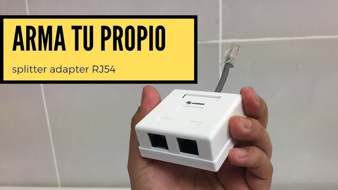 Duplicador Rj45 Doble Salida Miyoshi 