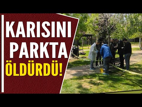 KARISINI ÖLDÜRÜP BIÇAĞI ÇİMENDE TEMİZLEDİ!