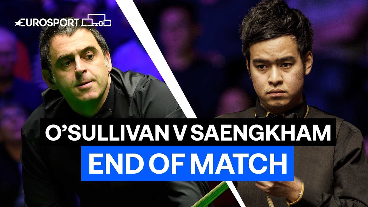 O'Sullivan reaches quarter-final after beating Saengkham at UK Championship | Eurosport Snooker