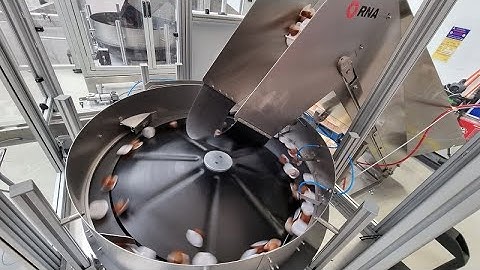 [Centrifugal Feeder] Sauce pots centrifugal feeding system - RNA Automation Ltd