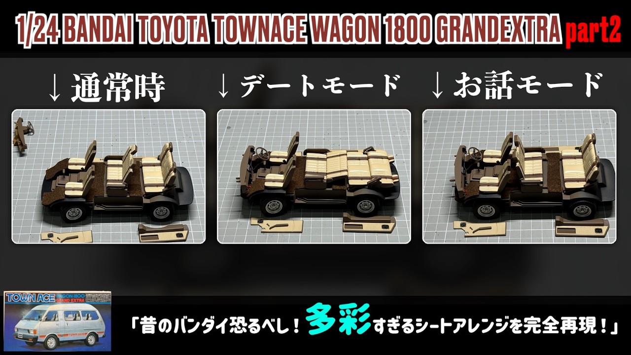 プラモデル　1/24 制作依頼　オーダーページ Bandai Was Ahead of Its Time! Recreating the Incredible Range of