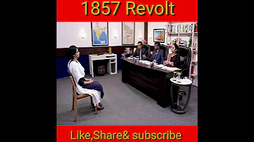 🎯UPSC IAS INTERVIEW।।1857 Revolt?#ytshorts