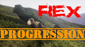 Rex Progression | Fun and Fails | The Isle