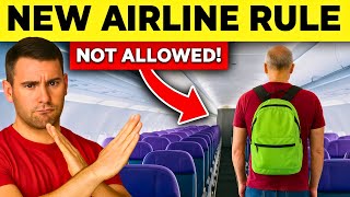 NEW SURPRISE Airline RULE CHANGES Catching More Travelers OFF GUARD! (2025)