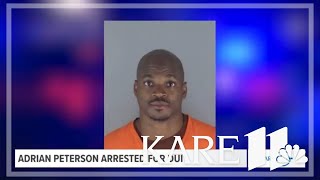 Vikings legend Adrian Peterson arrested for DWI in Hennepin County