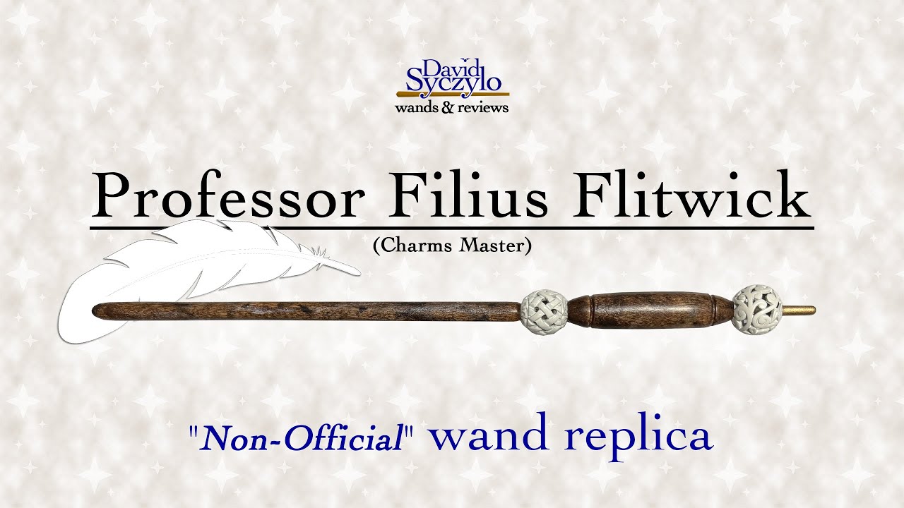 Professor Flitwick the Charms Master Wand - Non-Official Replica