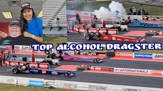 Top Alcohol Dragster NHRA Gatornational Gainesville 2024