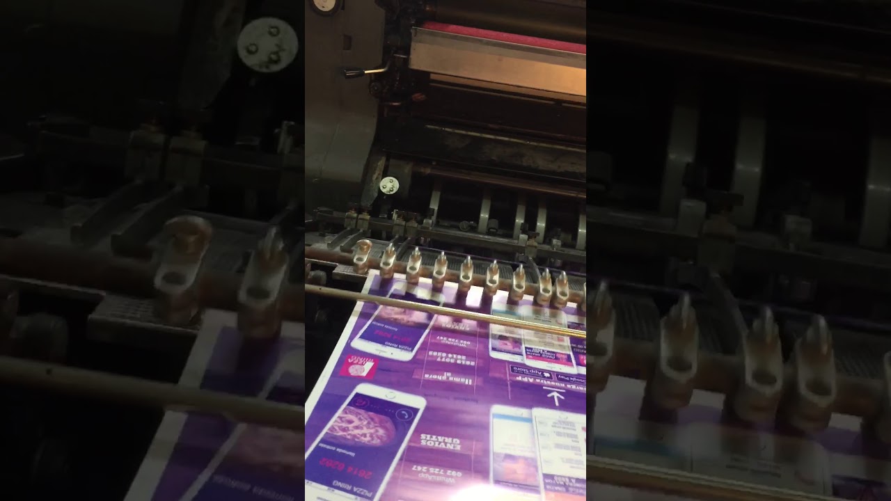 Heidelberg moz 2 colores