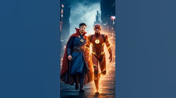 Dr. Strange 🩺 x Flash ⚡Fusion #ai #shorts #aiart #trending #video#viral #superhero #drstrange #flash
