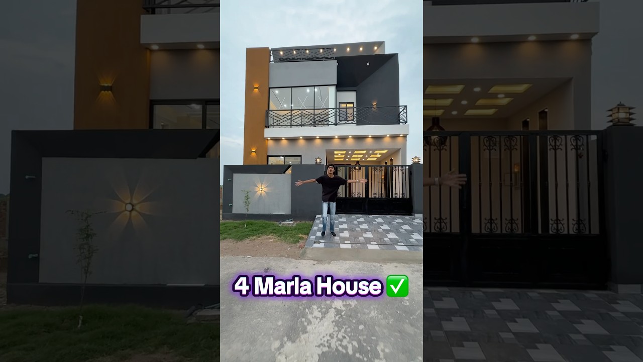 4 Marla Modern House 🏡 Sale in Buch Villas Multan 