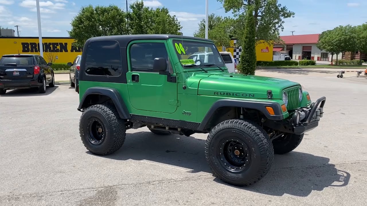 2004 Jeep Wrangler Tulsa, Broken Arrow, Owasso, Bixby, Green Country, OK  X1325A - YouTube