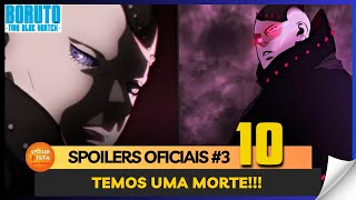 BORUTO TWO BLUE VORTEX CAPITULO 10 - SPOILERS OFICIAIS #3 - TEMOS UMA MORTE NO CAPITULO