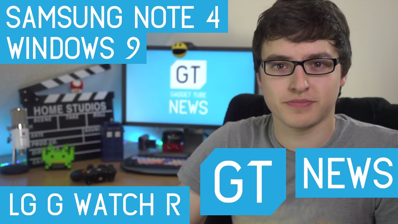 Samsung note 4 / Windows 9 / LG G Watch R - YouTube
