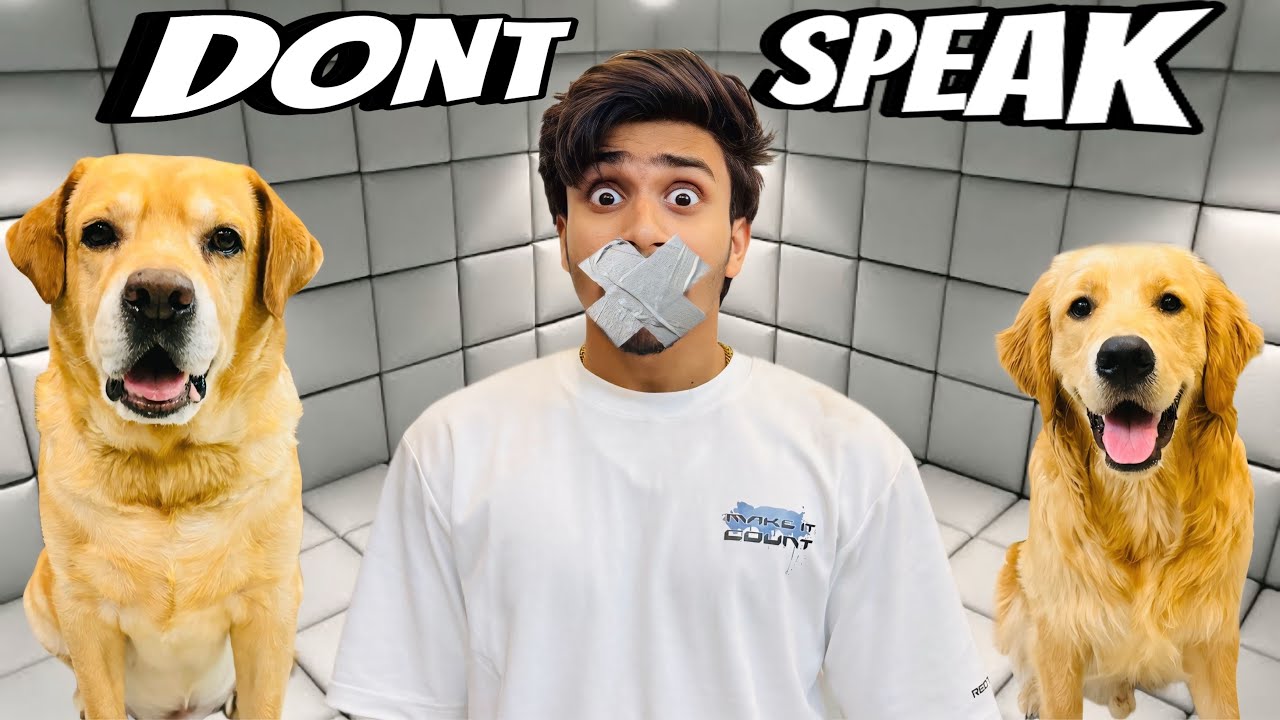 Dont Speak Challenge For 24 Hours | Iphone Tod Diya Mera | Anant ...