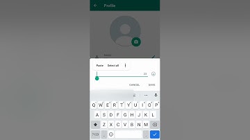 How to keep Blank name in whatsapp