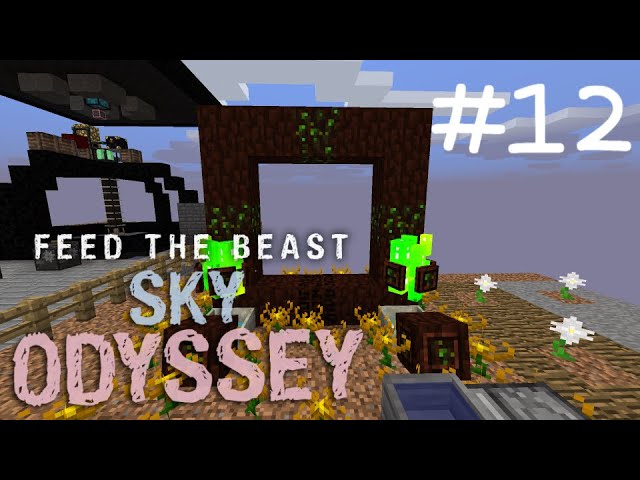 練成盤でスカイブロック Sky Odyssey Part12【Minecraft】 練成盤でスカイブロック Sky Odyssey Part12【Minecraft】
