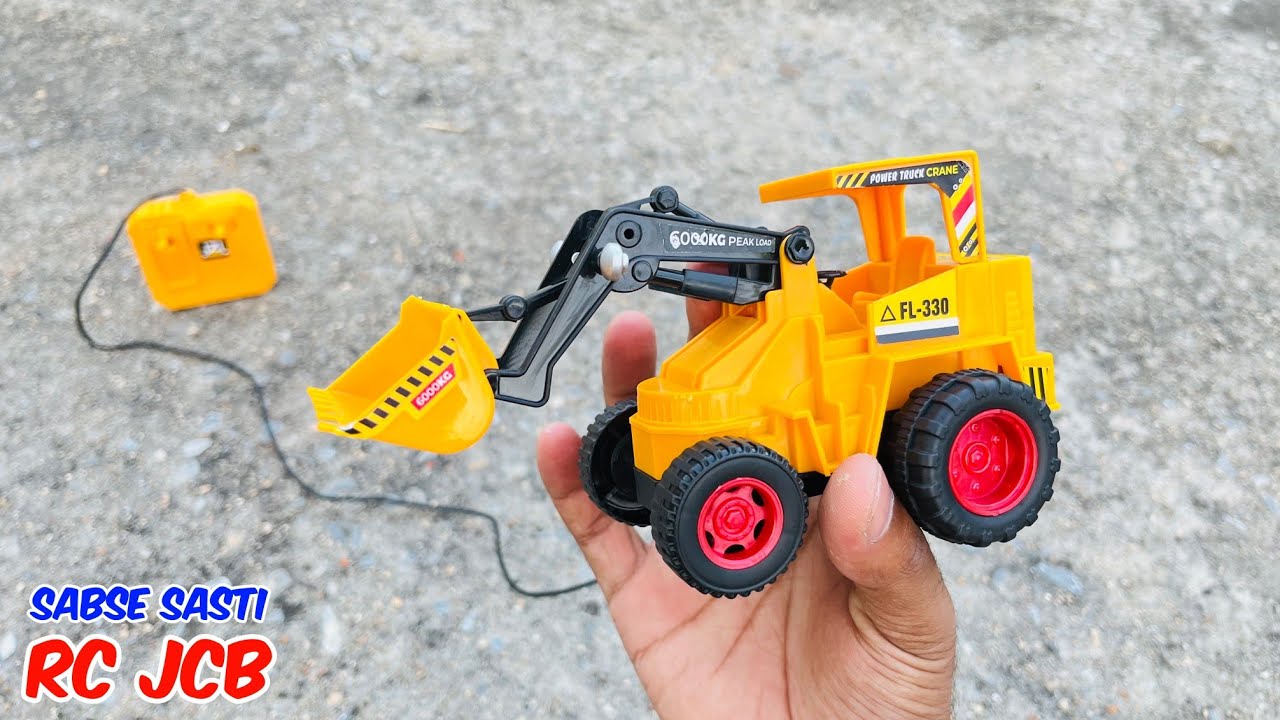 Sabse Sasti Remote Control JCB Unboxing YouTube