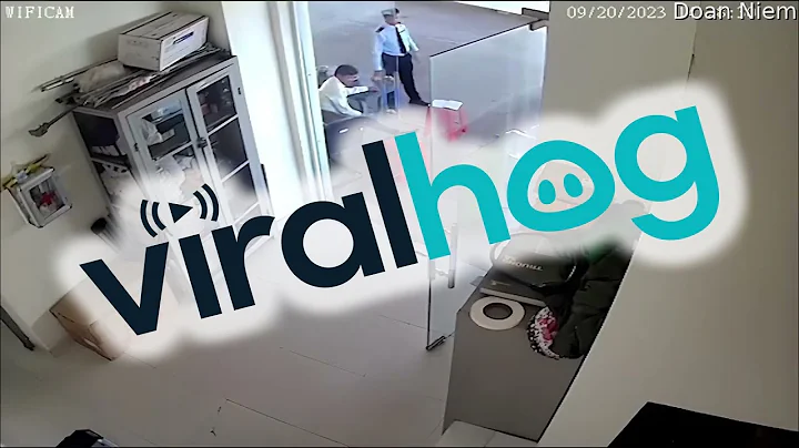 Heavy Load Shatters Glass Door || ViralHog