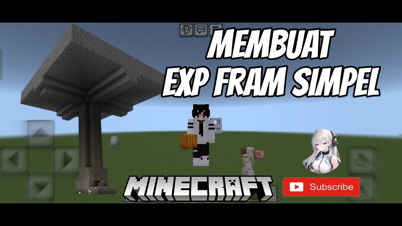Exp Build Minecraft membuat exp fram #cara #bermainminecraftbuilding #minecraft - YouTube
