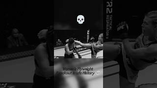 #ufc Women's Flyweight Knockout History.