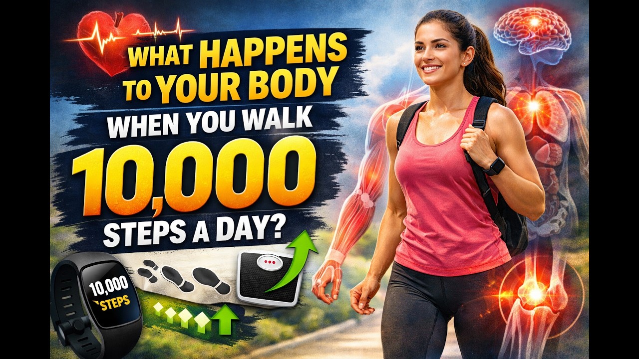 What Happens to Your Body When You Walk 10,000 Steps a Day - YouTube