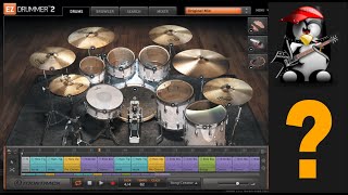 EZdrummer 2 on LINUX!  Sayyy WHAT Vlog