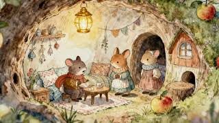 Beneath Amber Lantern Boughs | Gentle Storybook Music for Quiet Magic
