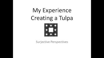 My Experience Creating a Tulpa