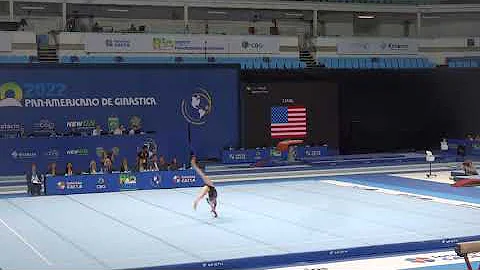 Victorianne Charron FX (CAN) - 2022 Pan Am Champio...