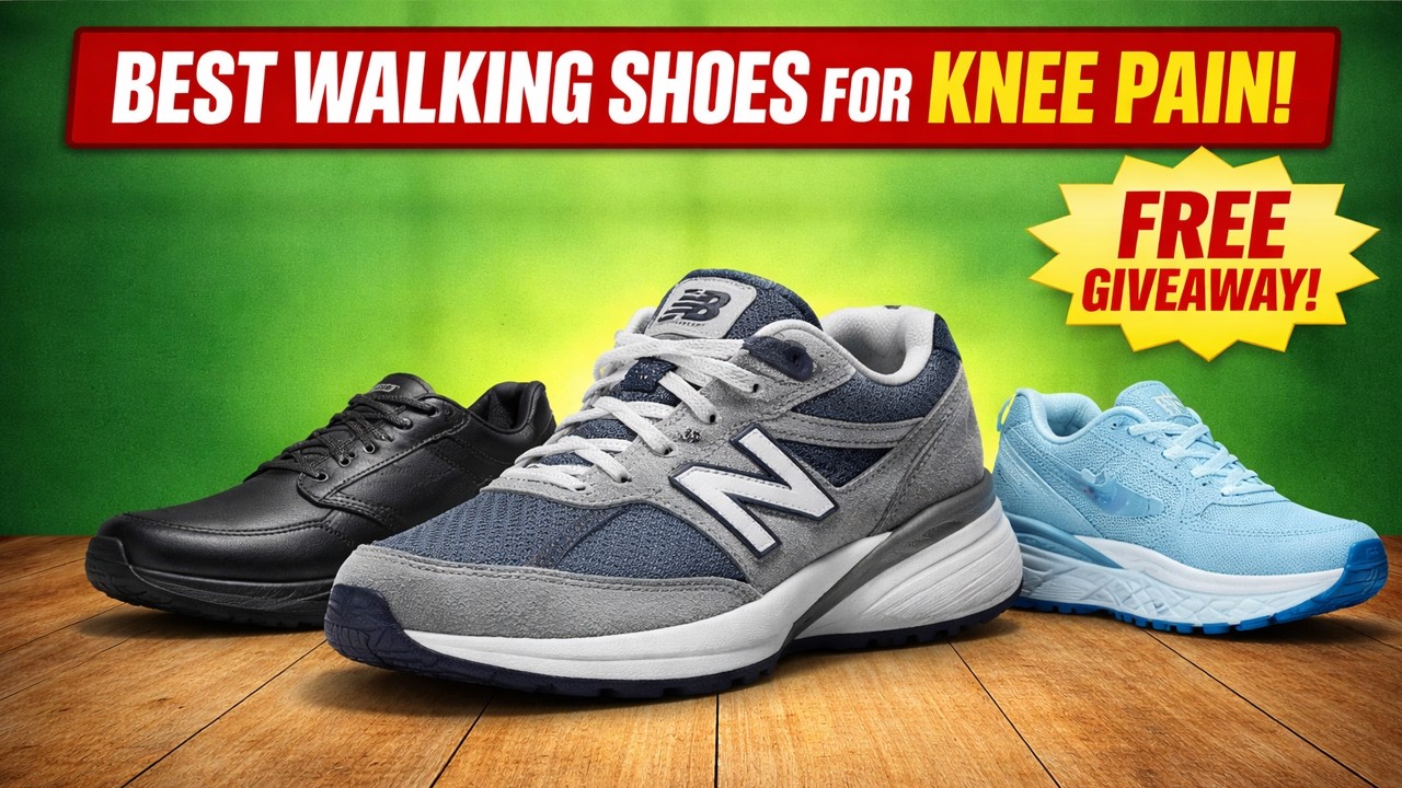 Best Walking Shoes ON AMAZON for Seniors with Knee Pain | Top 5 Amazon ...