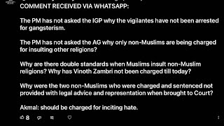 PLAYING WITH FIRE: IMRAZ IKHBAL RESPONDS TO QUESTIONS RECEIVED VIA WHATSAPP | Sunday, 31 March 2024 screenshot 5