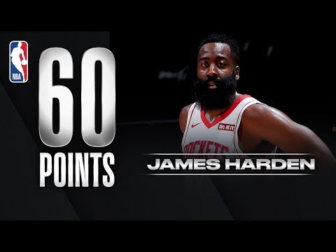 Harden Goes OFF for 29 of his 60 PTS in the 3rd Quarter!