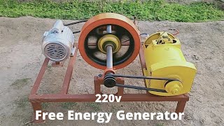 How To Make Free Energy Generator 230v 7kw 24 hours Free Electricity Multi Electric