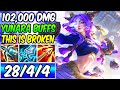 *102K DMG BUFFED YUNARA* INSANE CARRY | Best Build & Runes | Yunara ADC Gameplay | League of Legends