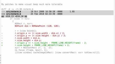 Emacs.app Visual Bell Improvements